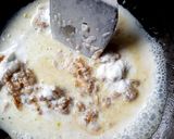 A picture of step 3 of Healthy Apple halwa.