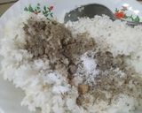 Foto langkah ke 1 dari resep Black Fried Rice With Pop Chiken.