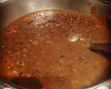 A picture of step 7 of Daal Makhni.