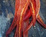 Foto langkah ke 2 dari resep Cabe merah isi seafood.