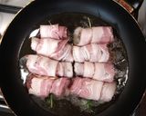 Baconbe tekert csirkemáj rozmaring nyárson recept fázis 6 fotója