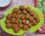 Foto langkah ke 1 dari resep Mochi Original isi coklat & kacang.