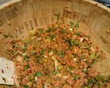 A picture of step 7 of Kisir (Turkish bulgur salad).