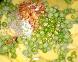 A picture of step 5 of Crispy Potato And Pea Fry.