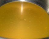 Hideg sárgadinnye leves borsmentával, citrusokkal és sorbet golyókkal recept fázis 12 fotója
