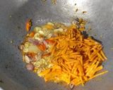 Foto langkah ke 5 dari resep Oseng kacang panjang + wortel dan touge.