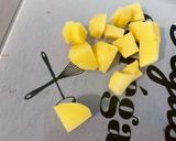 Une image de l'étape 8 de Purée de pommes de terre au gingembre, ail, curcuma et coriandre.