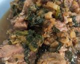 Foto del paso 4 de la receta Tacos de pavo con acelgas y salsa de soja 🍛
