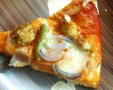A picture of step 8 of Peri Peri Chicken Pizza🍕.