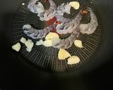 龍鬚菜炒蝦的食譜步驟3照片