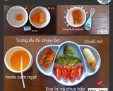 Hình bước làm 3 của món Trứng đu đủ chiên bơ