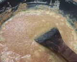 A picture of step 3 of Badam Sheera.
