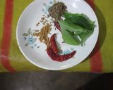A picture of step 3 of Malabari Mango Kadhi.