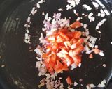 A picture of step 2 of Kenyan Chips Masala.