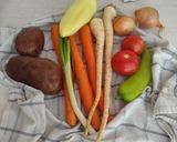 Babgulyás marhahúsból recept fázis 1 fotója