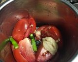 A picture of step 3 of Aloo Matar Curry.