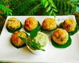বেক্ড রাইস পটেটো মুঠিয়া(Baked rice potato muthiya recipe) রেসিপি ধাপ - 3 ছবি