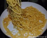 A picture of step 18 of Chinese Beef Chow Mein.