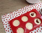 Foto del paso 4 de la receta: Muffins rellenos de crema de cacao y naranjas escarchada