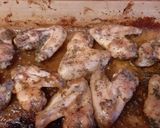 Pas rețetă Aripioare și ciocănele de pui la cuptor cu sos barbeque 8 fotografie