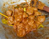 Foto langkah ke 3 dari resep Bola-bola daging bumbu rendang.