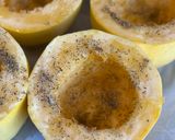 A picture of step 3 of High Protein Low Carb Spaghetti Squash!.