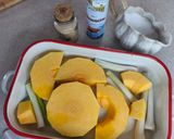 Foto del paso 1 de la receta: Crema de calabaza aromatizada con jengibre