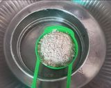 A picture of step 1 of Bajra Methi Achari Vada.