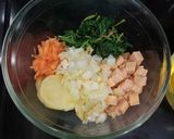 Foto langkah ke 2 dari resep Omelet Sayur.