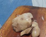 Foto langkah ke 2 dari resep Gulai Pare Hati Ayam.