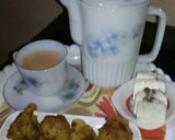 A picture of step 5 of Potatoes balls with tea.