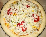 A picture of step 20 of Shredded beef pizza.