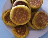 Foto langkah ke 8 dari resep Pia labu isi keju rendah karbo (keyo, debm dan low carb).
