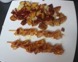 Foto del paso 8 de la receta Pinchos de pollo adobado al grill doble