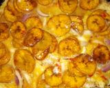 A picture of step 3 of Simple plantain fritatta.