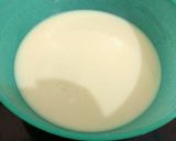 A picture of step 2 of Dora cakes(pancakes).