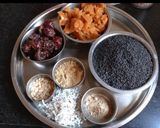 A picture of step 1 of Black Sesame Ladoo.
