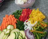 Foto del paso 1 de la receta: Wok de verduras