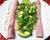 Foto del paso 3 de la receta: Aguacate, espárragos y jamón york