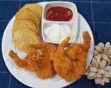 Foto langkah ke 10 dari resep Udang Goreng Tepung Roti.