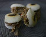 Foto del paso 1 de la receta: Arepitas rellenas de carne mechada