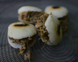 Foto del paso 1 de la receta: Arepitas rellenas de carne mechada