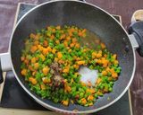 A picture of step 5 of Paneer fried rice.