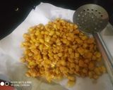 A picture of step 4 of Corn chaat.