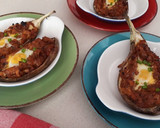 Foto del paso 5 de la receta: Berenjenas con huevo -sin carne-