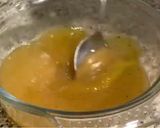 A picture of step 4 of Pan fried chicken with mashed potatoes and Gravy.