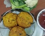 A picture of step 9 of Cauliflower Cutlets.