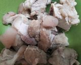 Hình bước làm 3 của món Su su hầm xương