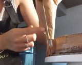 Foto del paso 6 de la receta: Torta de chocolate y menta