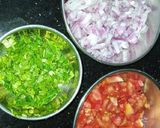 A picture of step 2 of Masala Fried Curried Potatoes.